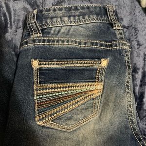 Rock and roll denim jeans